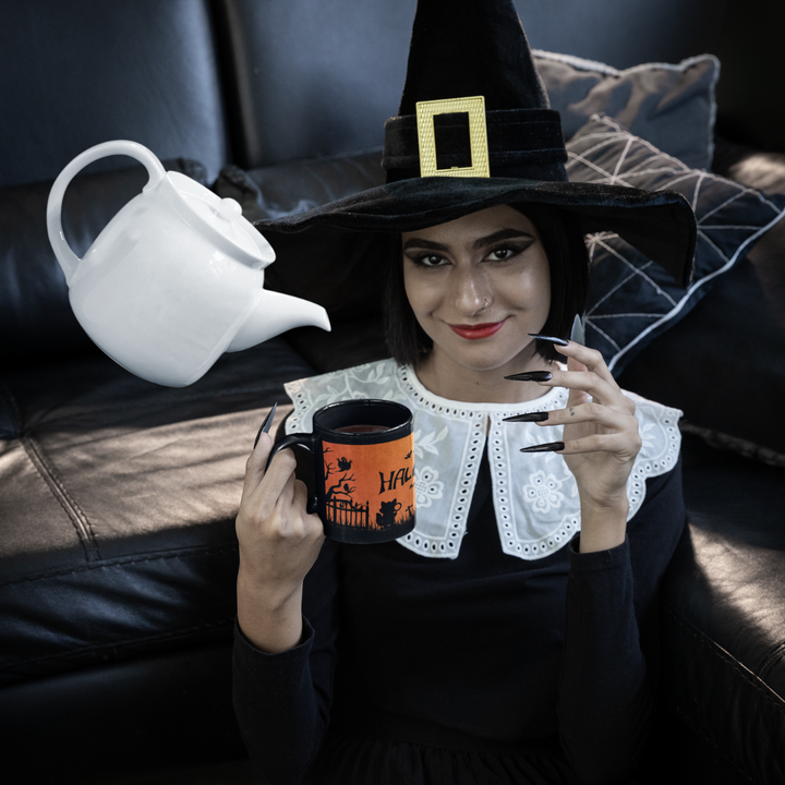 Halloween Tasse „Boo-tiful Night“ – Keramikbecher mit Stöberzeit Special-Motiv
