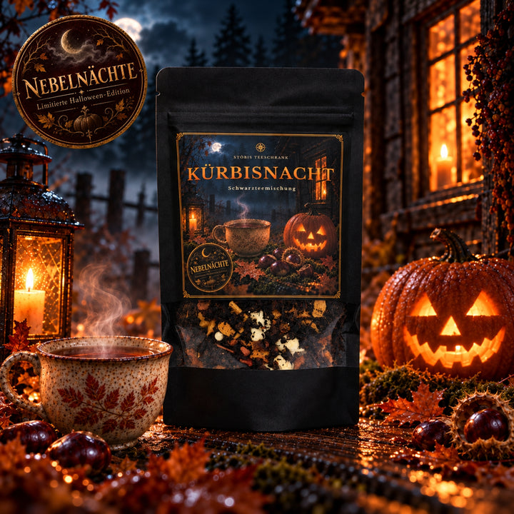 Kürbisnacht - Schwarzteemischung | Stöbis Teeschrank