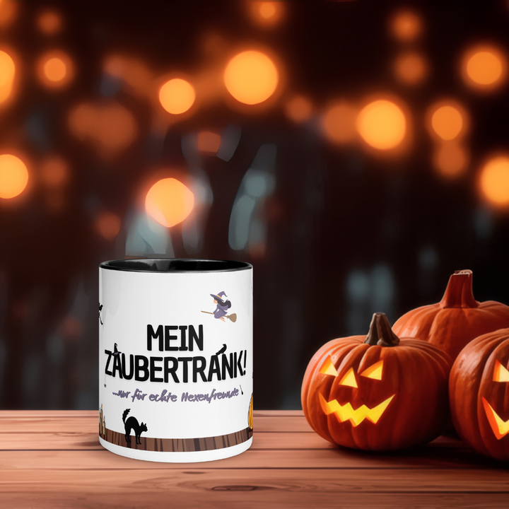 Halloween Tasse „Mein Zaubertrank“ – Keramikbecher für echte Hexenfreunde