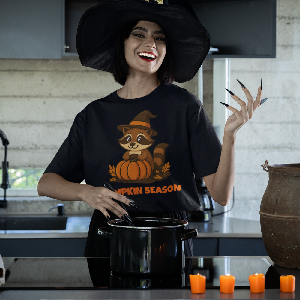 Herbst / Halloween T-Shirt – Pumpkin Season | Stöbi Edition | Unisex Shirt