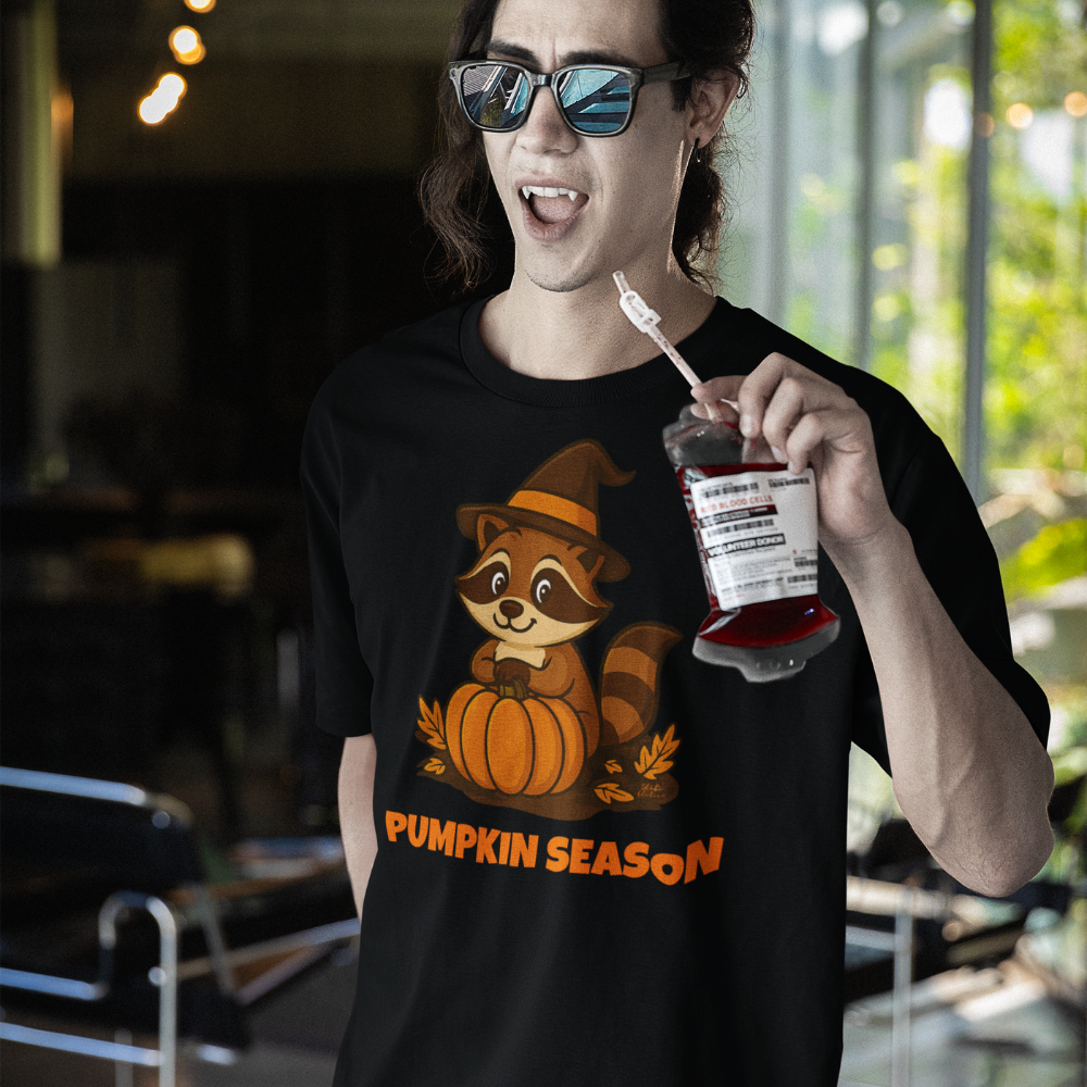 Herbst / Halloween T-Shirt – Pumpkin Season | Stöbi Edition | Unisex Shirt