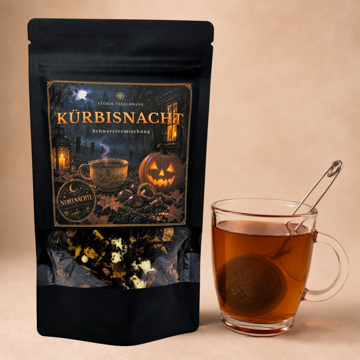 Kürbisnacht - Schwarzteemischung | Stöbis Teeschrank