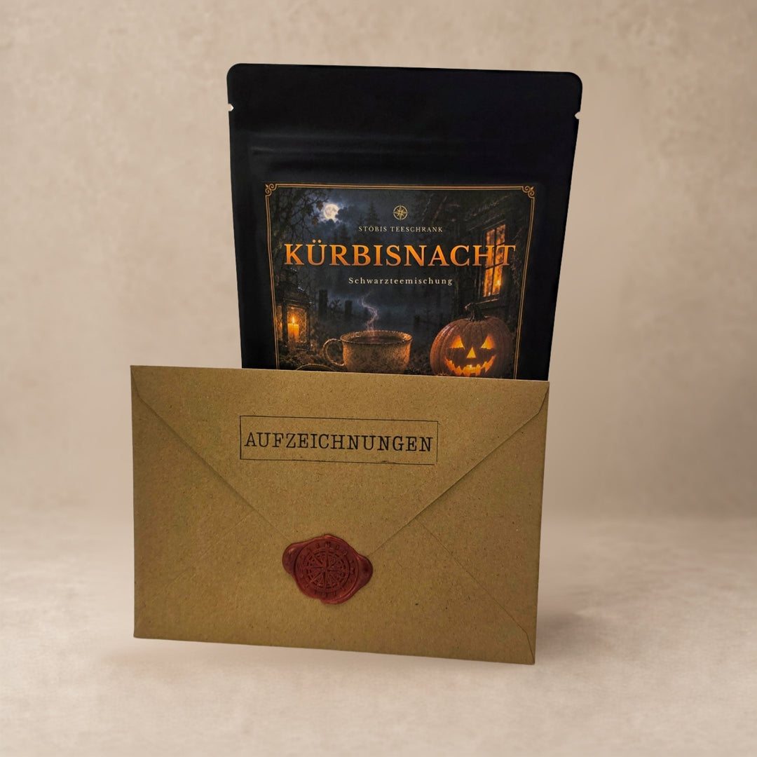 Kürbisnacht - Schwarzteemischung | Stöbis Teeschrank