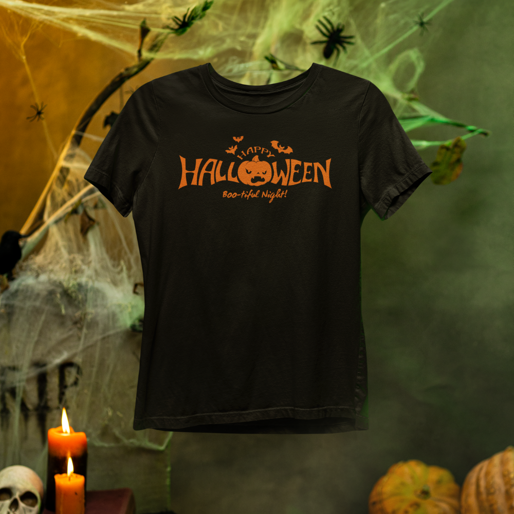 Halloween T-Shirt – Boo-tiful Night | Unisex Shirt