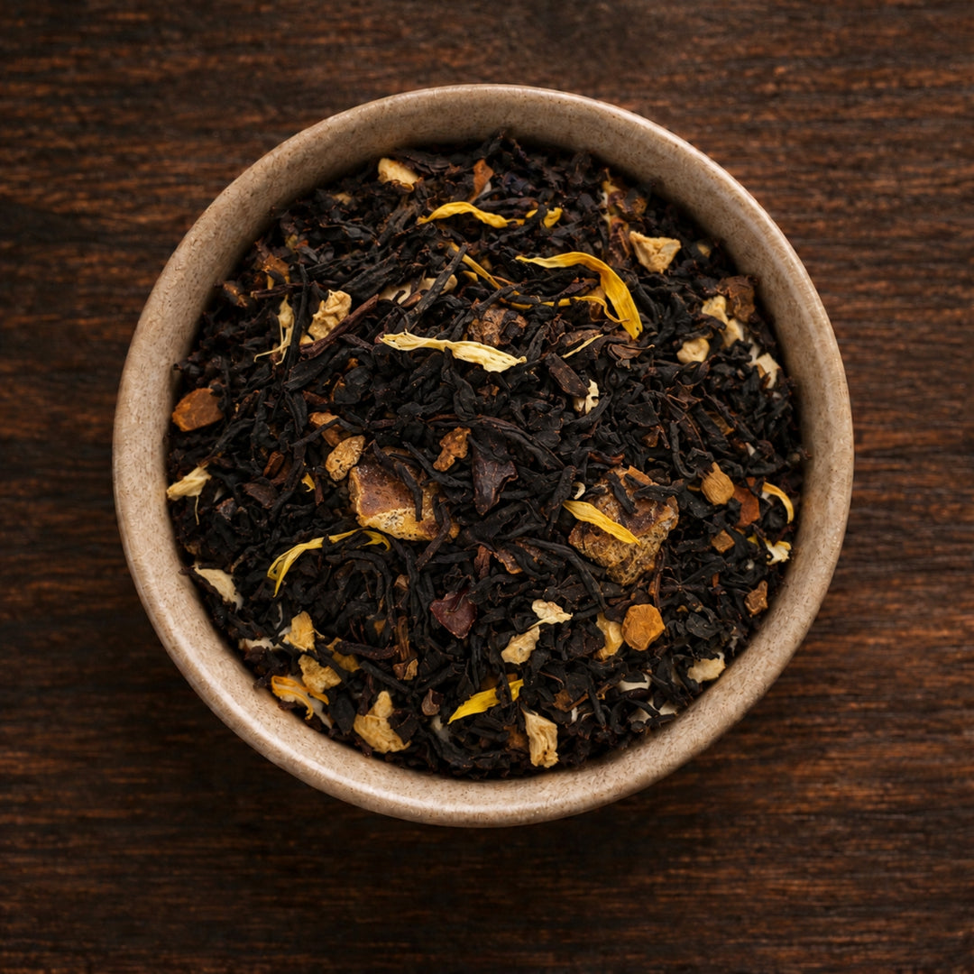 Black Spiced Rum - Schwarztee mit Rumnote, Vanille & Gewürzen