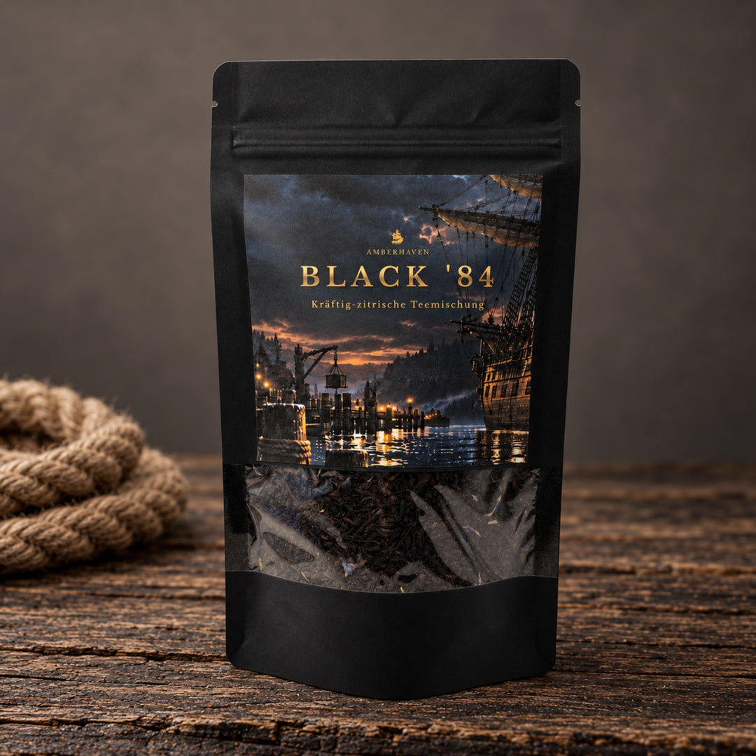 Black '84 - Blue Earl Grey mit Bergamotte
