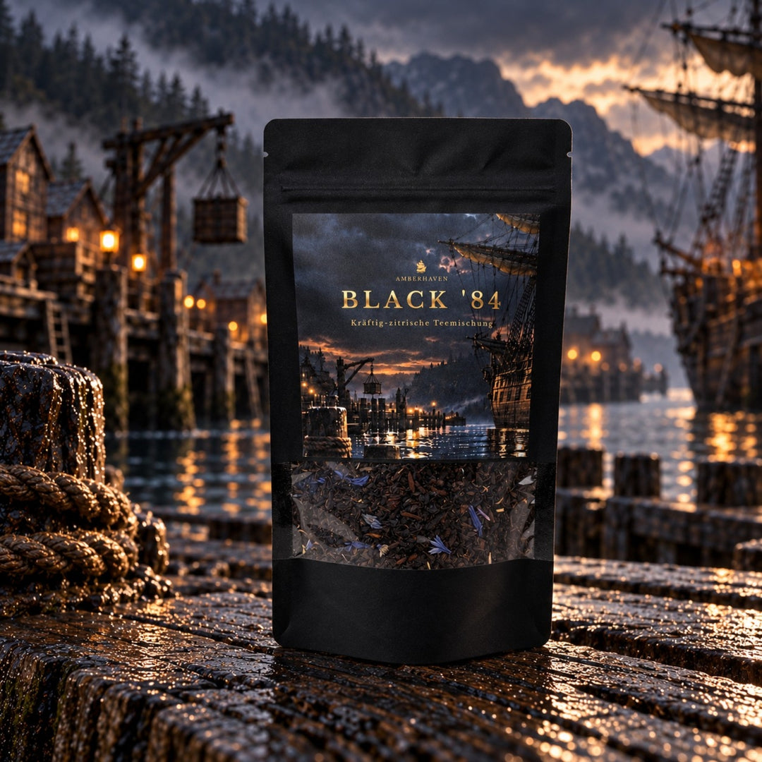 Black '84 - Blue Earl Grey mit Bergamotte