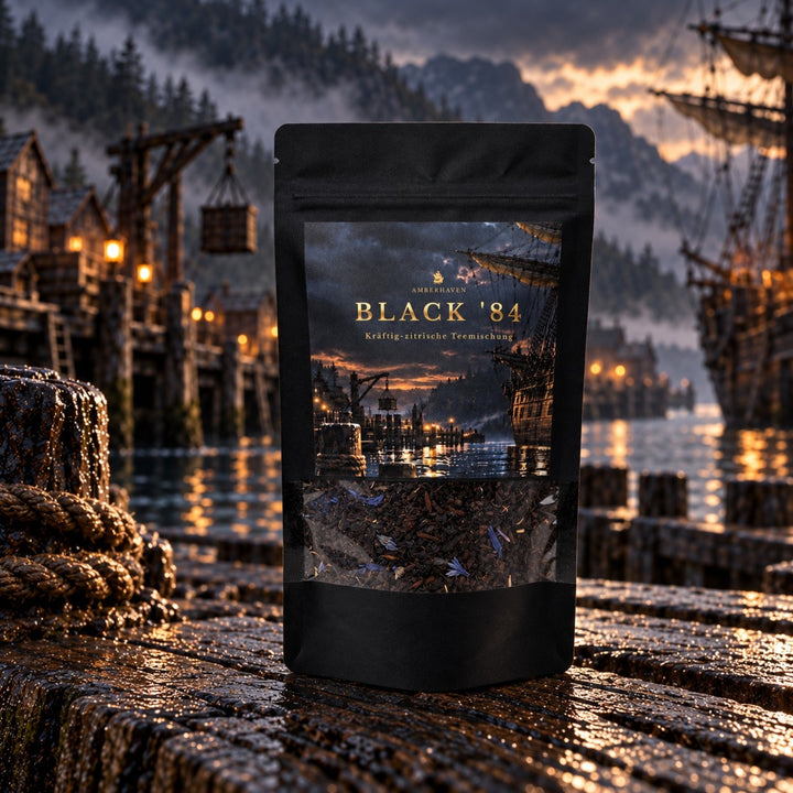 Black '84 - Blue Earl Grey mit Bergamotte