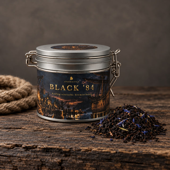 Black '84 - Blue Earl Grey mit Bergamotte