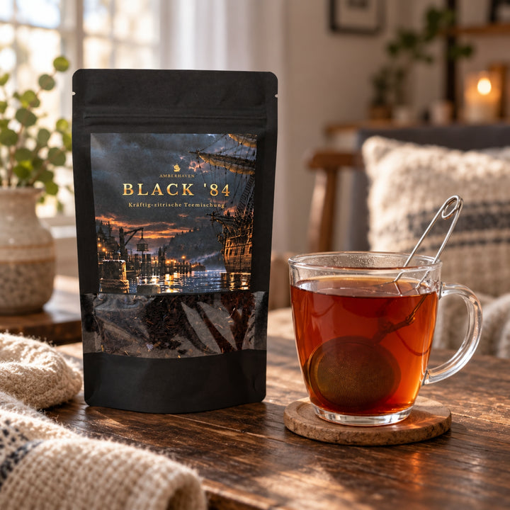 Black '84 - Blue Earl Grey mit Bergamotte