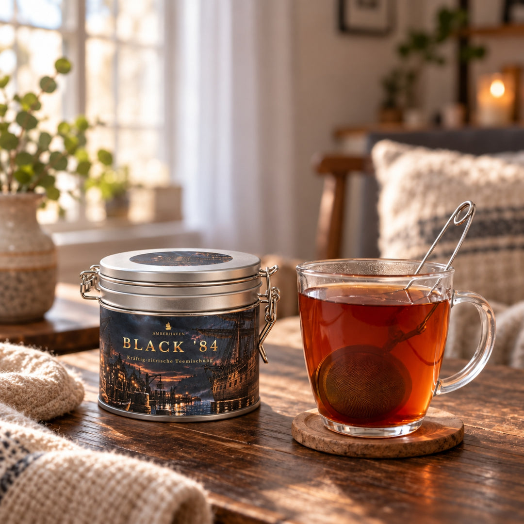 Black '84 - Blue Earl Grey mit Bergamotte