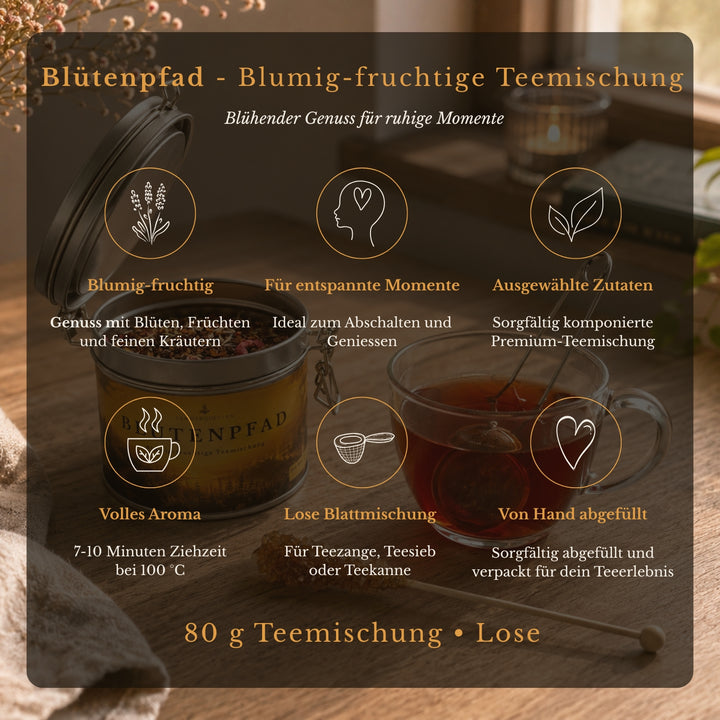 Blütenpfad - Blumig-fruchtige Teemischung