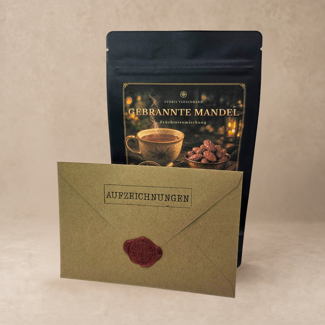 Gebrannte Mandel - Früchteteemischung | Stöbis Teeschrank