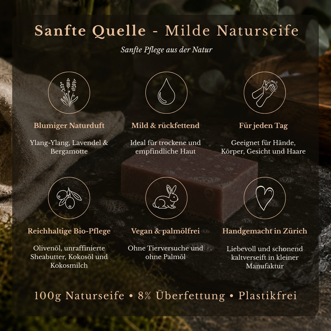 Sanfte Quelle - Milde Naturseife