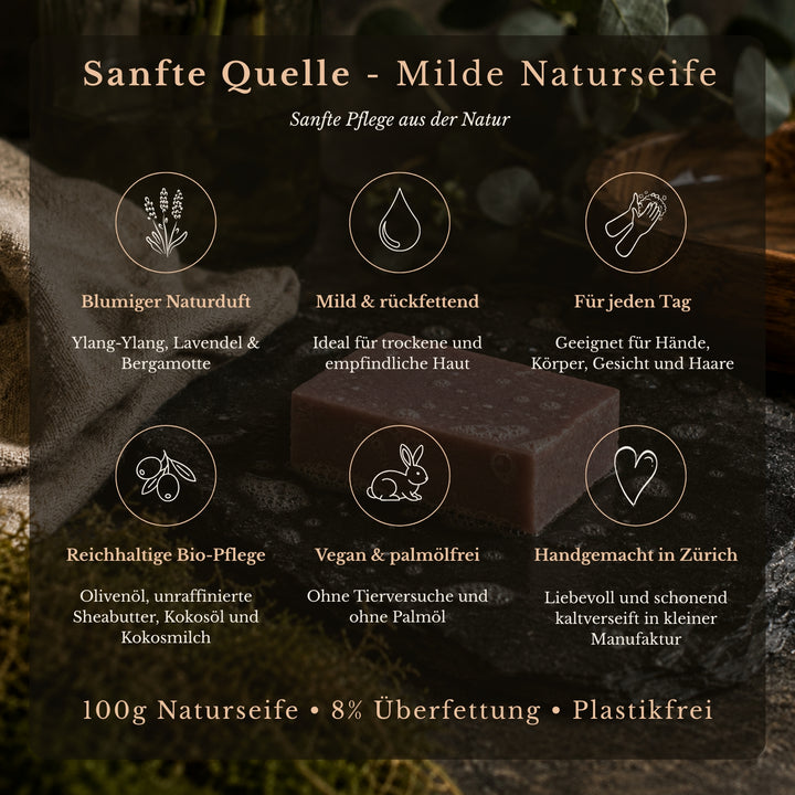 Sanfte Quelle - Milde Naturseife