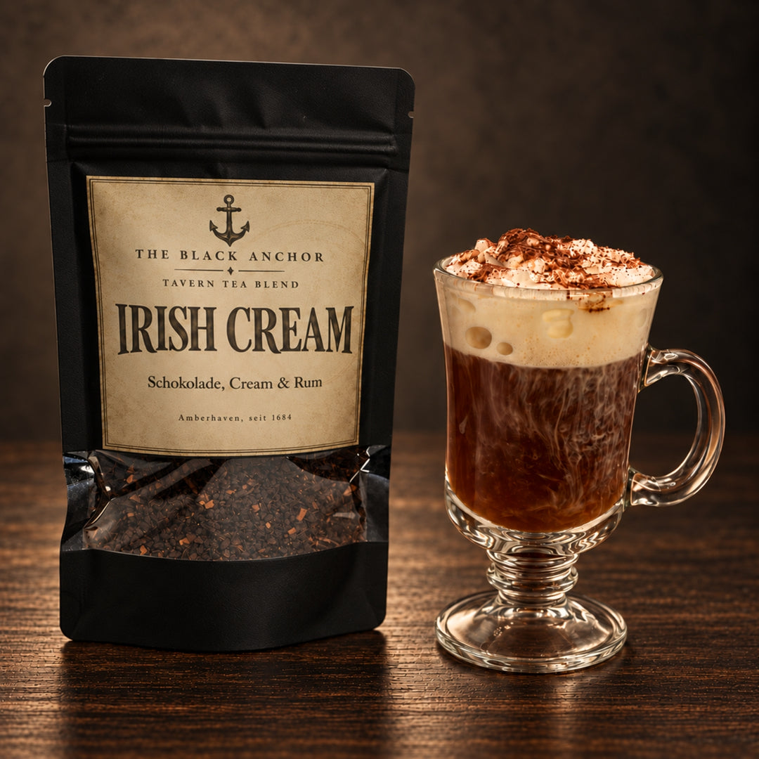 Irish Cream - Schwarztee mit Schokolade & Rumnote