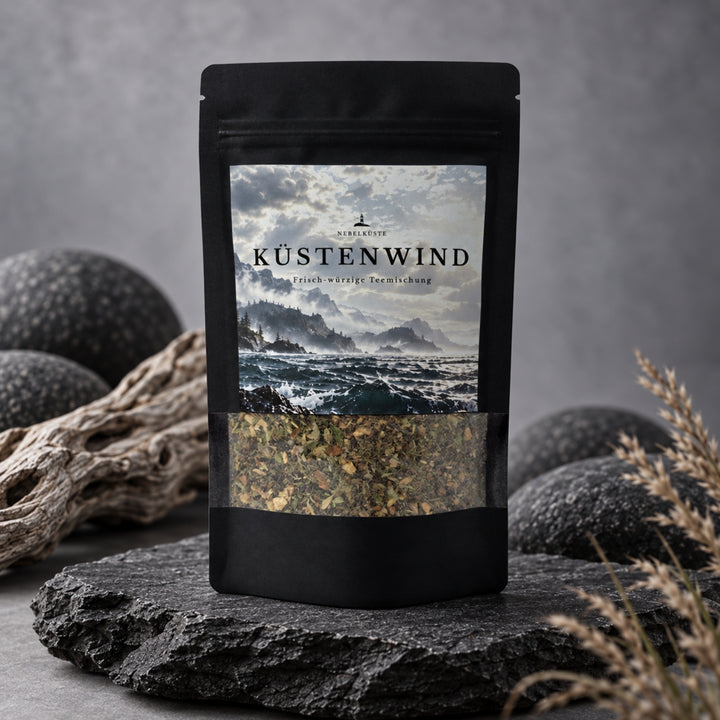 Küstenwind - Schwarztee mit Ingwer, Minze und Gewürzen