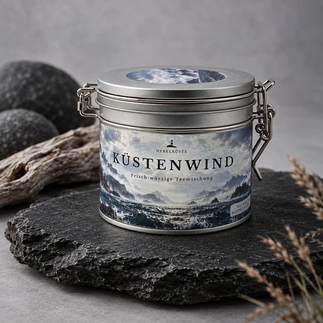 Küstenwind - Schwarztee mit Ingwer, Minze und Gewürzen
