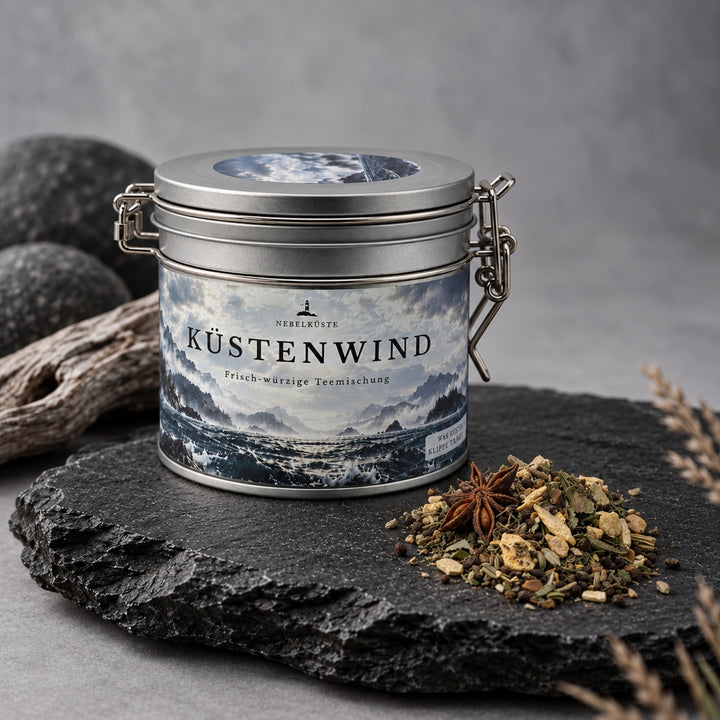 Küstenwind - Schwarztee mit Ingwer, Minze und Gewürzen