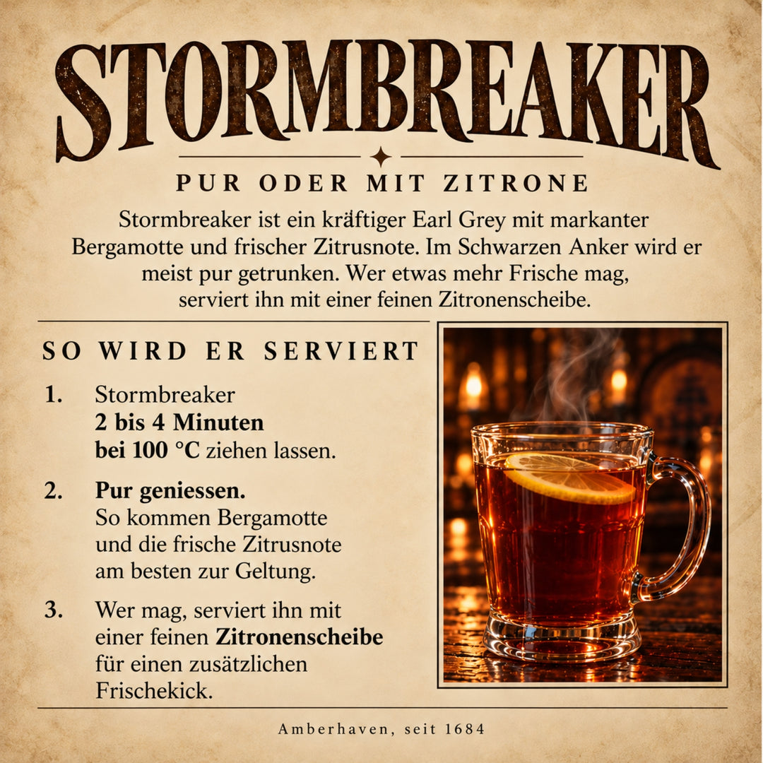 Stormbreaker - Earl Grey mit Zitrone & Bergamotte