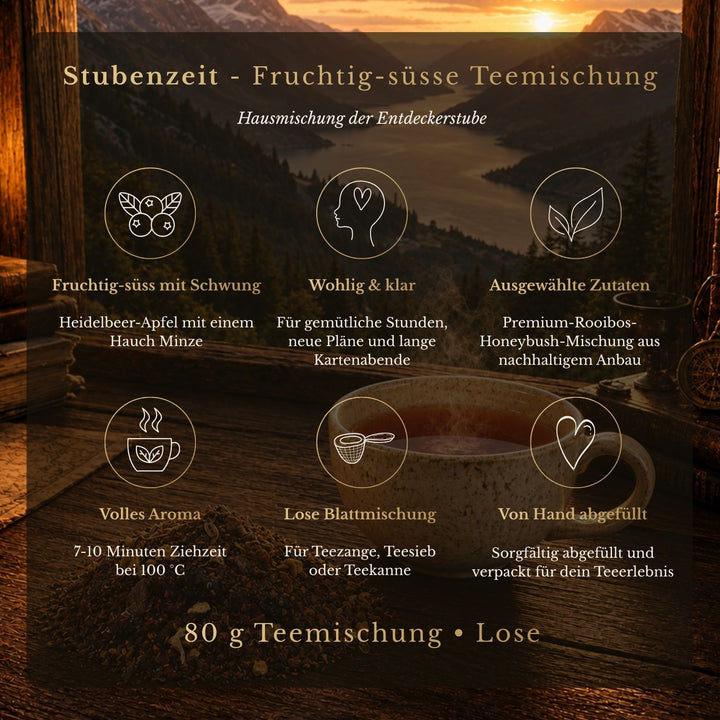 Stubenzeit - Fruchtig-süsse Teemischung | Fjord Collection