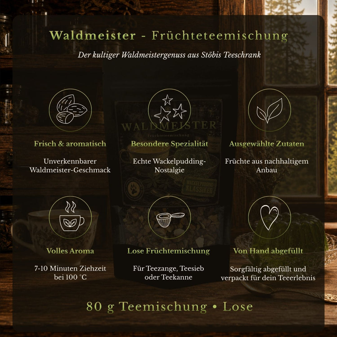 Waldmeister - Früchteteemischung | Stöbis Teeschrank