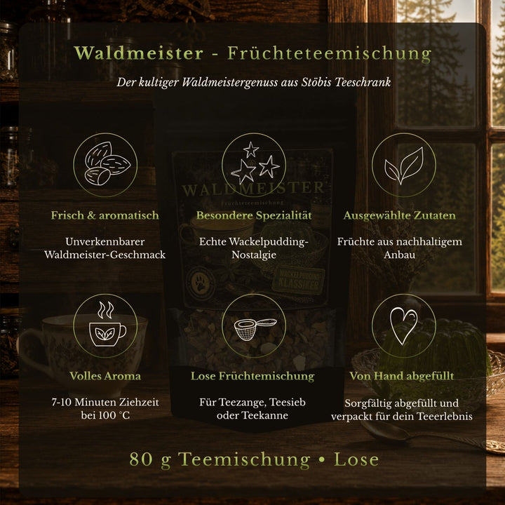 Waldmeister - Früchteteemischung | Stöbis Teeschrank