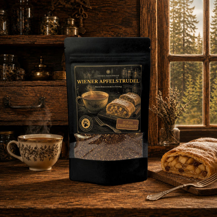 Wiener Apfelstrudel - Rooibosteemischung | Stöbis Teeschrank