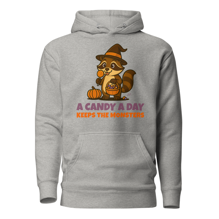Halloween Hoodie – A Candy a Day Keeps the Monsters Away | Unisex Hoodie